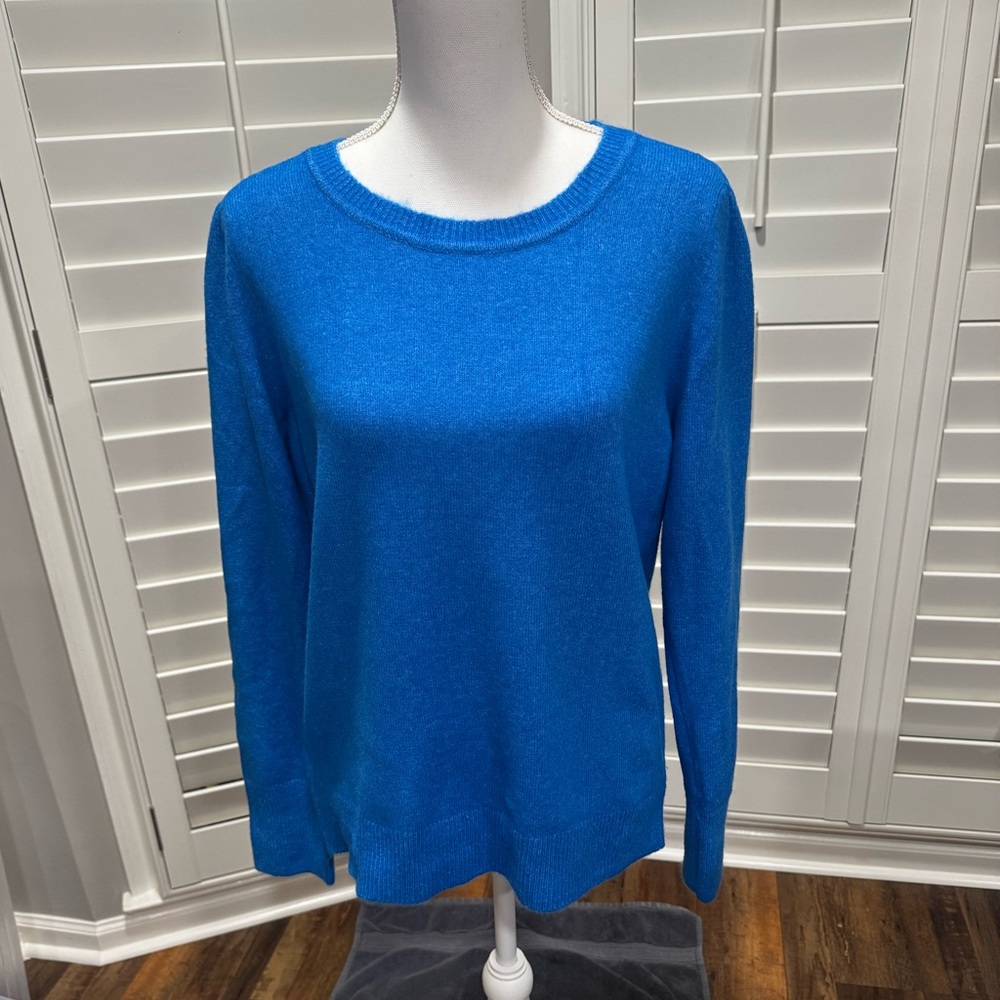 LOFT Rich Blue Knit Top